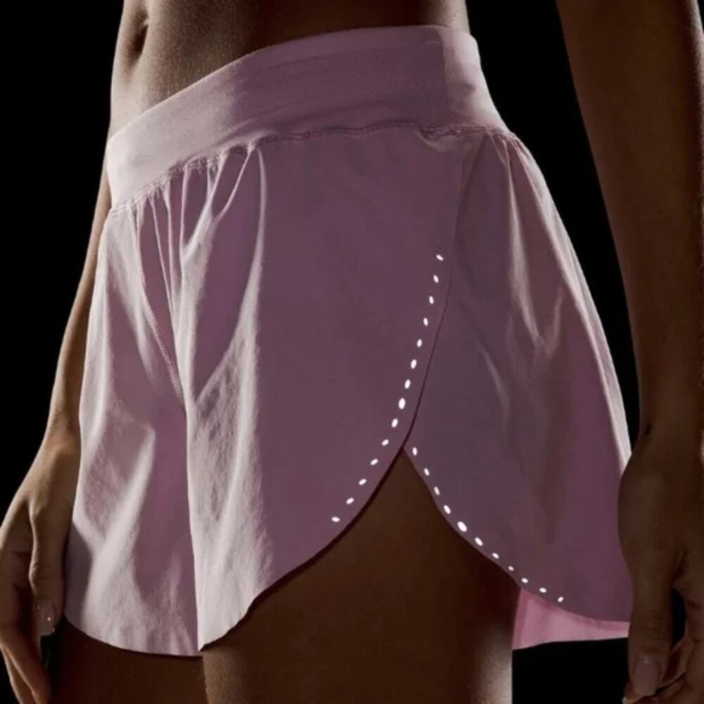 NWT Lululemon Fast and Free High-Rise Split Short 3" Atmospheric Purple Sz XL